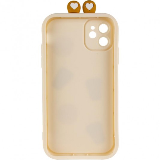 Чохол TPU Toys Case with Ears для Apple iPhone 11 (6.1") Sand - зображення 2 