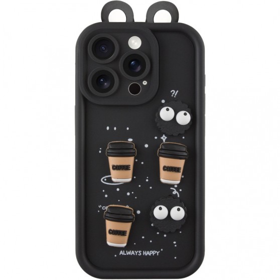 Чохол TPU Toys Case with Ears для Apple iPhone 11 Pro (5.8") Black