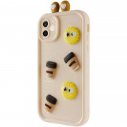 Чохол TPU Toys Case with Ears для Apple iPhone 12 (6.1") Sand