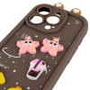 Чохол TPU Toys Case with Ears для Apple iPhone 13 Pro (6.1") Brown