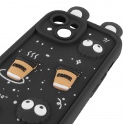 Чохол TPU Toys Case with Ears для Apple iPhone 14 (6.1") Black