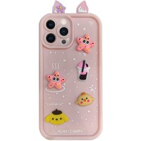 Чохол TPU Toys Case with Ears для Apple iPhone 14 Pro (6.1") Light Pink