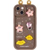 Чохол TPU Toys Case with Ears для Apple iPhone 15 (6.1") Brown