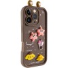 Чехол TPU Toys Case with Ears для Apple iPhone 16 Pro (6.3") Brown