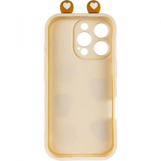 Чохол TPU Toys Case with Ears для Apple iPhone 16 Pro Max (6.9") Sand - зображення 2 