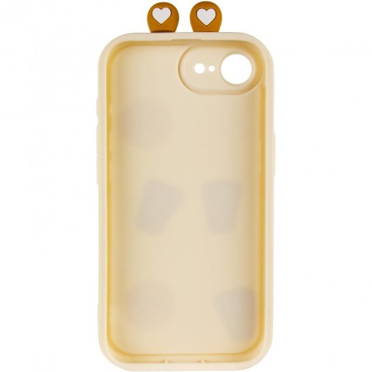 Чохол TPU Toys Case with Ears для Apple iPhone 16e (6.1") Sand - зображення 2 