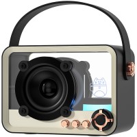 Bluetooth колонка QD05 Retro Style Black