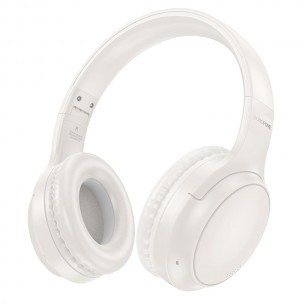 Накладні бездротові навушники Borofone BO29 Fascinador Milky White