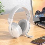 Накладні бездротові навушники Borofone BO30 Magic light White