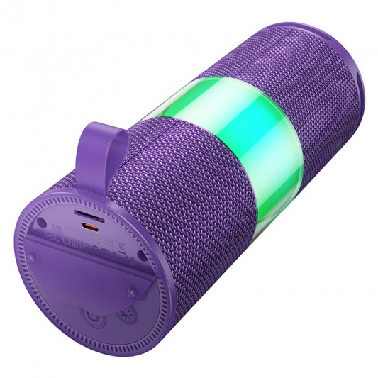 Bluetooth Колонка Hoco HC29 Halo sports Purple - зображення 1 