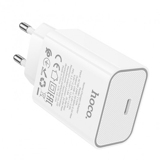 МЗП Hoco C143A Benefit PD20W (1USB-C) White - зображення 6 