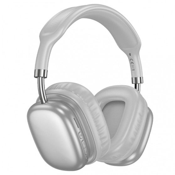 Накладные беспроводные наушники Hoco W52 Wonderful Silver