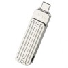 Флеш-накопичувач Wiwu Wi-FD001 3in1 (USB-A/C/L) USB 3.0 — 32GB Silver