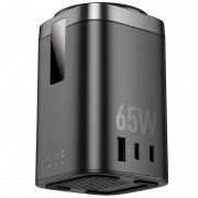 БЗП Hoco CQ20A Clever 6in1 PD65W Black