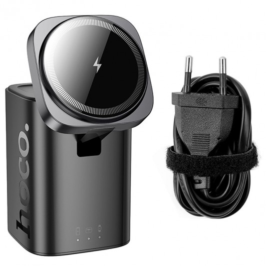 БЗП Hoco CQ20A Clever 6in1 PD65W Black - зображення 5 