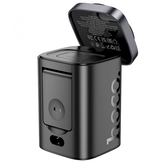 БЗП Hoco CQ20A Clever 6in1 PD65W Black - зображення 6 