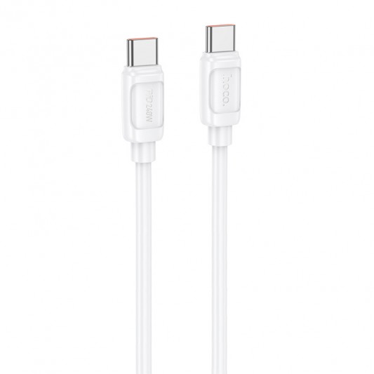 Дата кабель Hoco X115 Surpass Type-C to Type-C 240W (1m) White