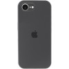 Чохол Silicone Case Full Camera Protective (AA) для Apple iPhone 16e (6.1") Сірий / Dark Gray