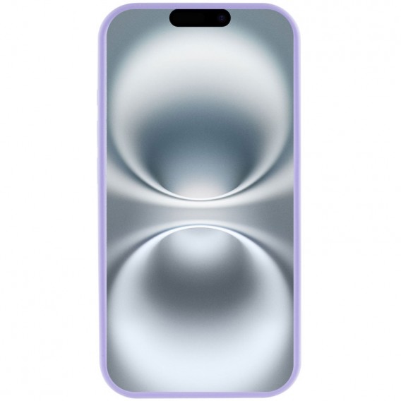 Чохол Silicone Case Full Camera Protective (AA) для Apple iPhone 16e (6.1") Бузковий / Dasheen