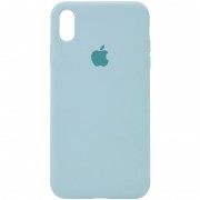Чохол Silicone Case Full Protective (AA) для Apple iPhone X / XS (5.8") Бірюзовий / Turquoise