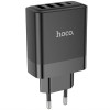 Блок питания Hoco C127A Intelligent PD45W (3USB-A/1C) Black