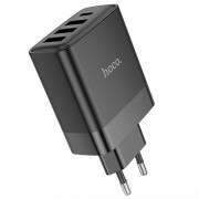 МЗП Hoco C127A Intelligent PD45W (3USB-A/1C) Black