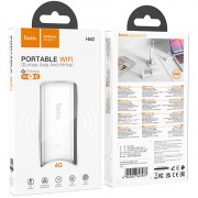 Портативний модем WiFi роутер Hoco HI40 150Mbps (Micro SIM) White