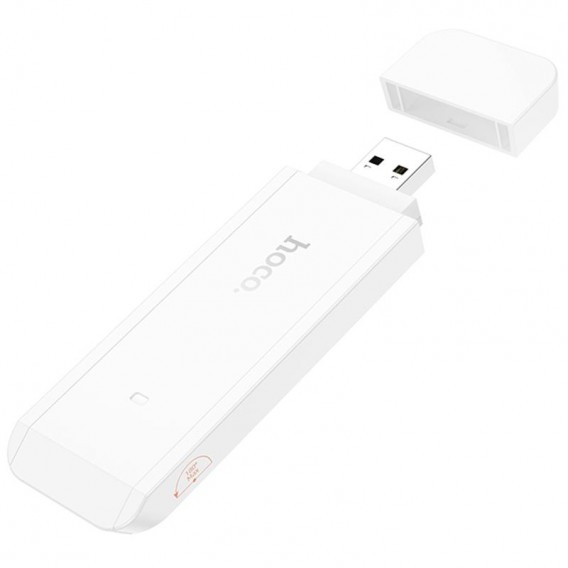 Портативний модем WiFi роутер Hoco HI40 4G LTE 150Mbps (Micro SIM) White