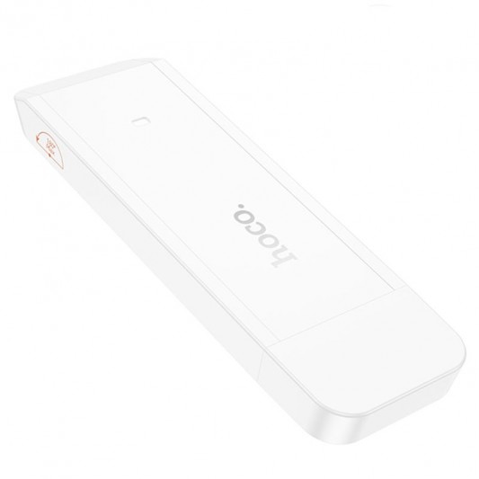 Портативний модем WiFi роутер Hoco HI40 150Mbps (Micro SIM) White - зображення 4 