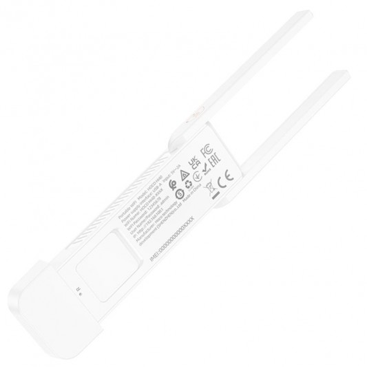 Портативний модем WiFi роутер Hoco HI40 150Mbps (Micro SIM) White - зображення 5 