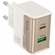 МЗП Hoco CS73A Star Speed PD30W+QC3.0 (1USB-A/1C) White
