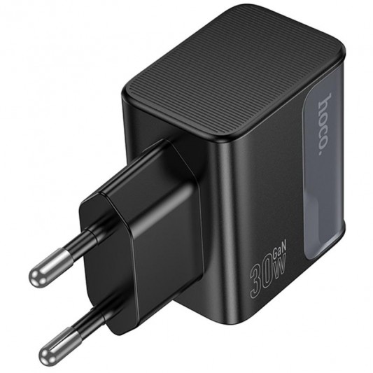 МЗП Hoco CS73A Star Speed PD30W+QC3.0 (1USB-A/1C) Midnight Black - зображення 3 
