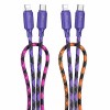 Дата кабель Hoco X116 Meridian Type-C to Lightning 27W (1m) Gradient Purple Mix