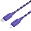 Дата кабель Hoco X116 Meridian Type-C to Lightning 27W (1m) Gradient Purple Mix