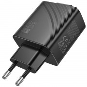 МЗП Hoco N57 Full PD20W with retractable cable Type-C (2USB-C) Black