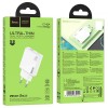 Блок питания Hoco C142A Direct PD20W+QC3.0 (1USB-A/1C) White