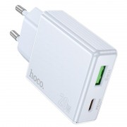 МЗП Hoco C142A Direct PD20W+QC3.0 (1USB-A/1C) Blue
