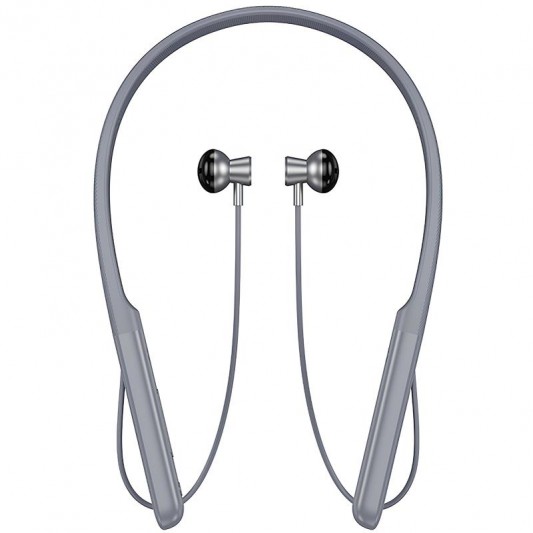 Bluetooth навушники Hoco ES73 Dynastic neck-mounted Gray - зображення 1 