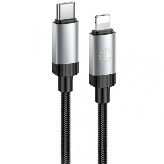 Дата кабель Hoco X117 Star Type-C to Lightning 27W (1m) Black