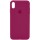 Чохол Silicone Case Full Protective (AA) для Apple iPhone X / XS (5.8") Червоний / Rose Red