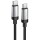 Дата кабель Hoco X117 Star Type-C to Type-C 60W (1m) Black