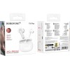 Бездротові TWS навушники Borofone FQ9 Plus Peaceful ANC+ENC White