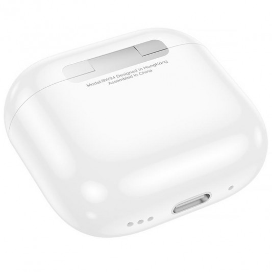 Бездротові TWS навушники Borofone BW94 White - зображення 3 