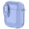 Футляр TPU Colorful для навушників Airpods 1/2 Blue