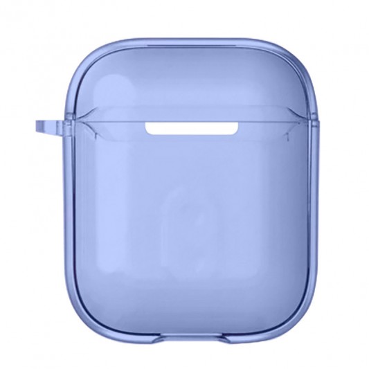 Футляр TPU Colorful для навушників Airpods 1/2 Blue - зображення 1 
