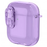 Футляр TPU Colorful для наушников Airpods 1/2 Purple Футляр TPU Colorful для наушников Airpods 1/2 Purple