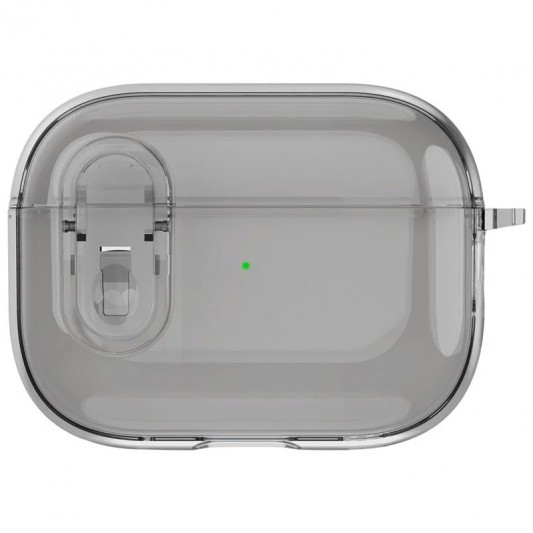 Футляр TPU Colorful для навушників Airpods Pro Black - зображення 1 