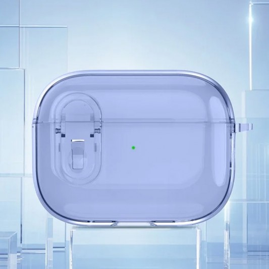 Футляр TPU Colorful для навушників Airpods Pro Blue - зображення 1 