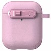 Футляр Frosted для навушників Airpods 1/2 Pink