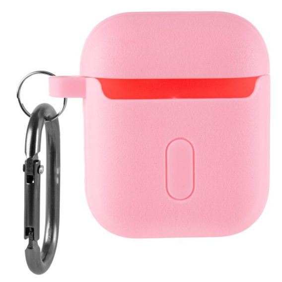 Футляр Frosted для навушників Airpods 1/2 Pink